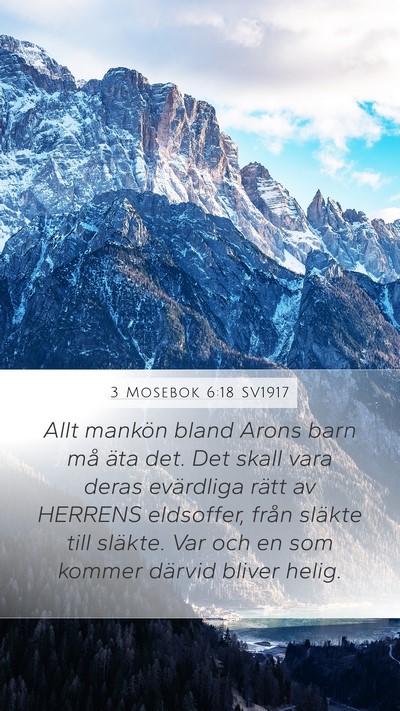 3 Mosebok 6:18 SV1917 Bible Verse Image