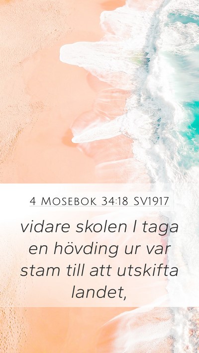 4 Mosebok 34:18 SV1917 Bible Verse Image