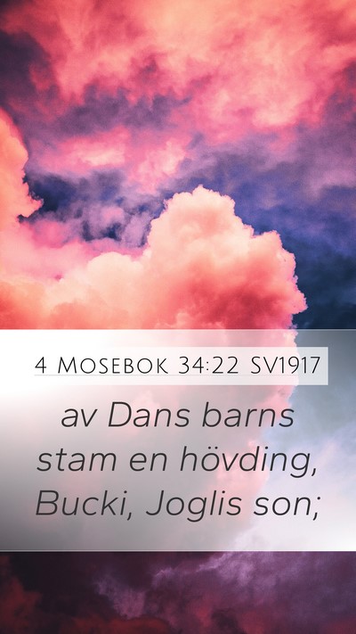 4 Mosebok 34:22 SV1917 Bible Verse Image