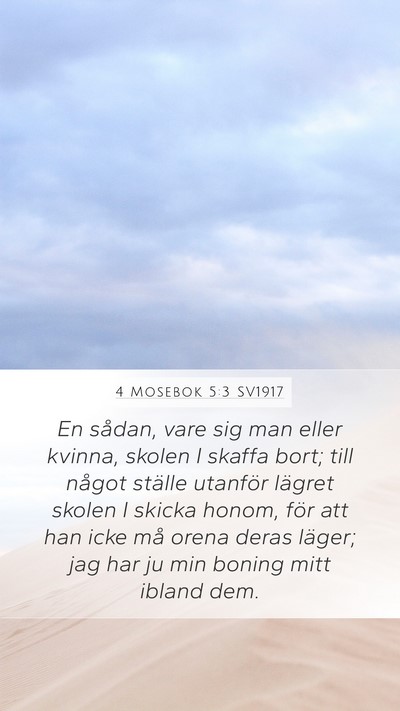 4 Mosebok 5:3 SV1917 Bible Verse Image