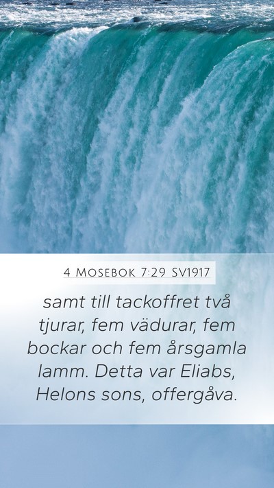 4 Mosebok 7:29 SV1917 Bible Verse Image