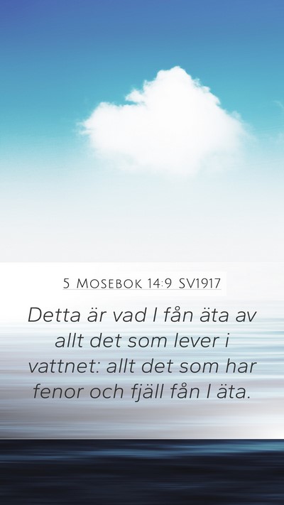 5 Mosebok 14:9 SV1917 Bible Verse Image
