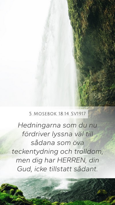 5 Mosebok 18:14 SV1917 Bible Verse Image