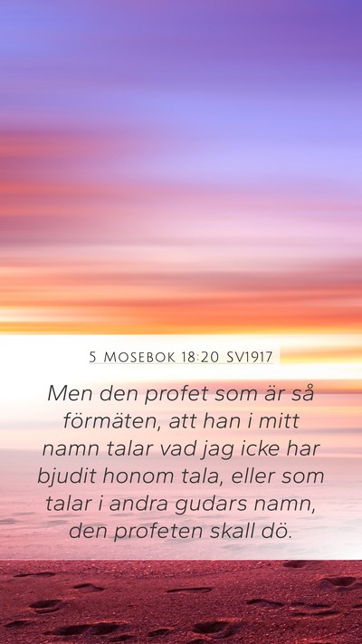 5 Mosebok 18:20 SV1917 Bible Verse Image