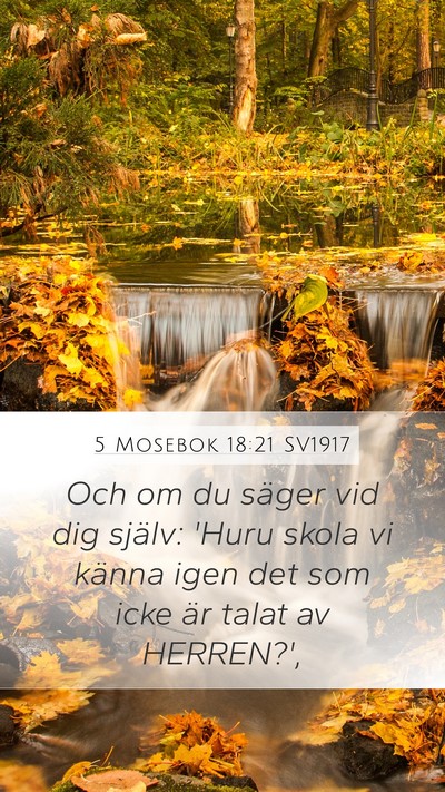 5 Mosebok 18:21 SV1917 Bible Verse Image
