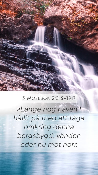 5 Mosebok 2:3 SV1917 Bible Verse Image