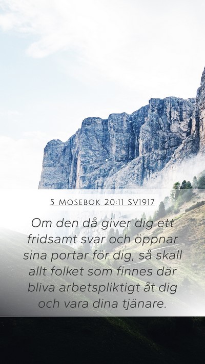 5 Mosebok 20:11 SV1917 Bible Verse Image