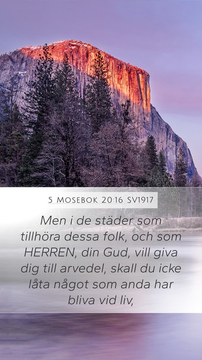 5 Mosebok 20:16 SV1917 Bible Verse Image