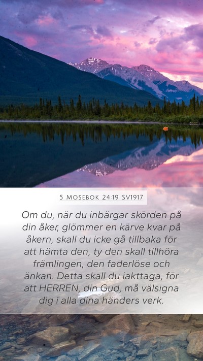 5 Mosebok 24:19 SV1917 Bible Verse Image