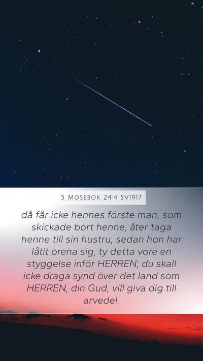 5 Mosebok 24:4 SV1917 Bible Verse Image