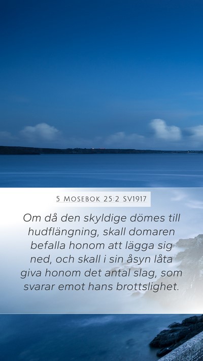 5 Mosebok 25:2 SV1917 Bible Verse Image
