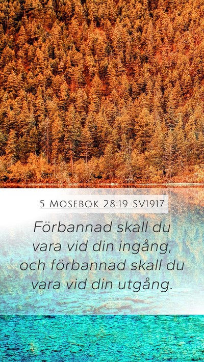 5 Mosebok 28:19 SV1917 Bible Verse Image