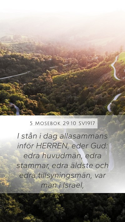 5 Mosebok 29:10 SV1917 Bible Verse Image
