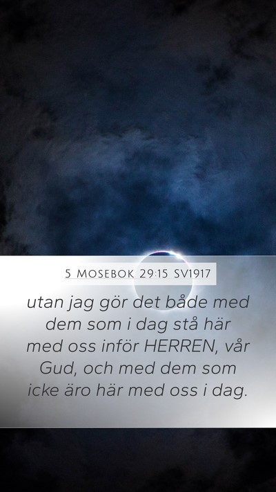 5 Mosebok 29:15 SV1917 Bible Verse Image