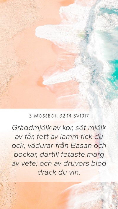 5 Mosebok 32:14 SV1917 Bible Verse Image