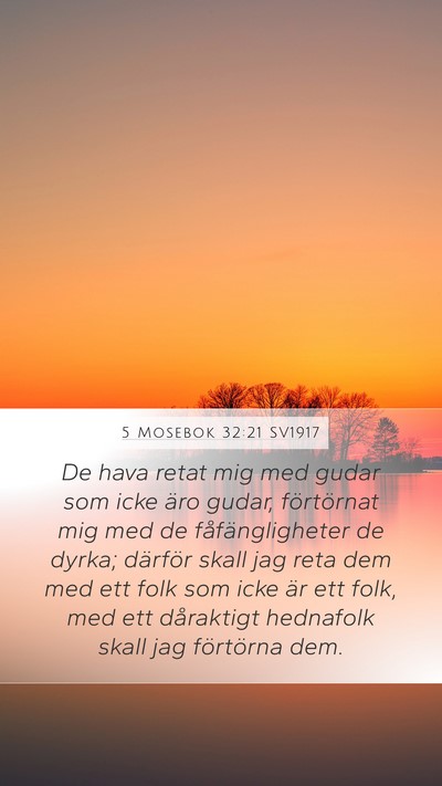 5 Mosebok 32:21 SV1917 Bible Verse Image