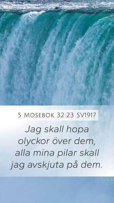 5 Mosebok 32:23 SV1917 Bible Verse Image