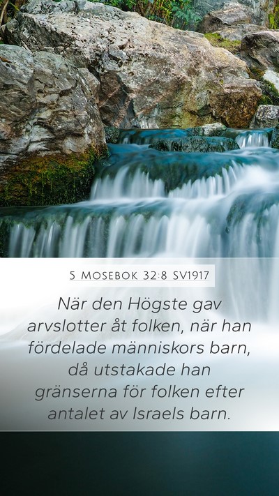5 Mosebok 32:8 SV1917 Bible Verse Image