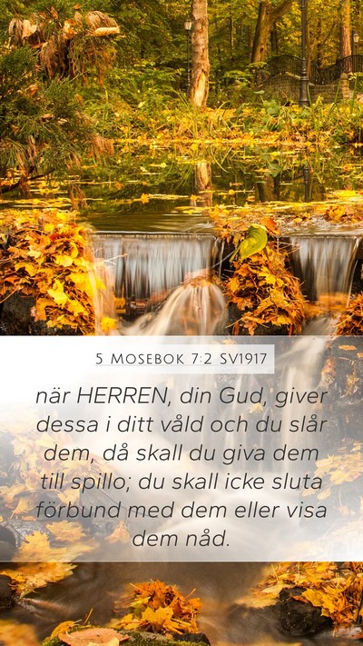 5 Mosebok 7:2 SV1917 Bible Verse Image
