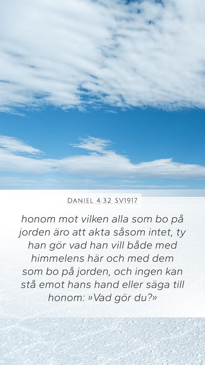 Daniel 4:32 SV1917 Bible Verse Image