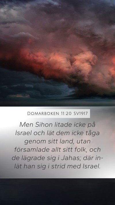 Domarboken 11:20 SV1917 Bible Verse Image