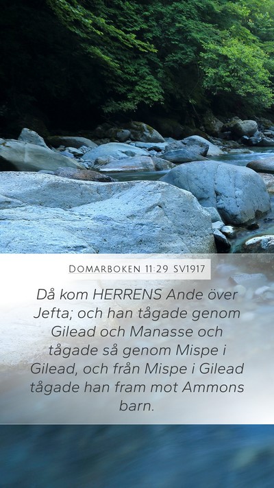 Domarboken 11:29 SV1917 Bible Verse Image