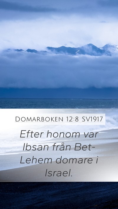Domarboken 12:8 SV1917 Bible Verse Image