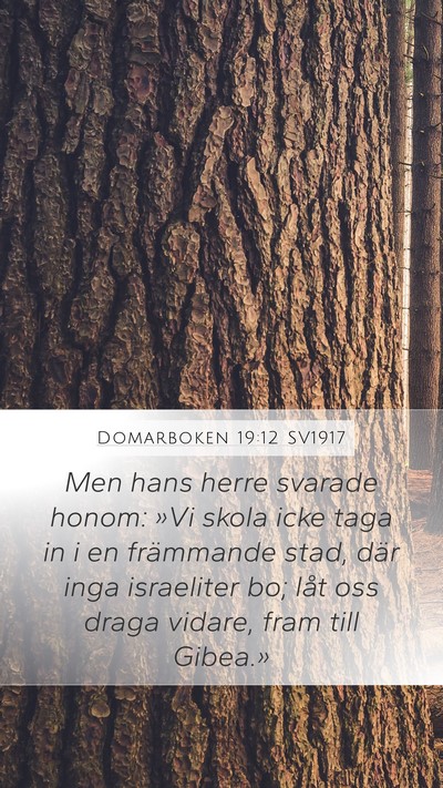 Domarboken 19:12 SV1917 Bible Verse Image