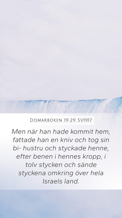 Domarboken 19:29 SV1917 Bible Verse Image