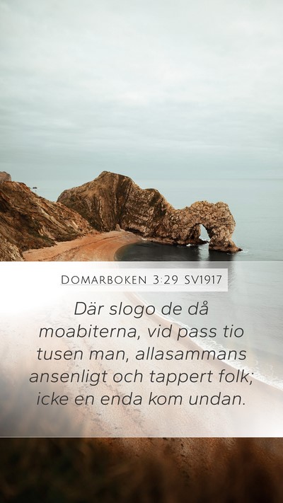 Domarboken 3:29 SV1917 Bible Verse Image