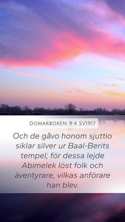 Domarboken 9:4 SV1917 Bible Verse Image