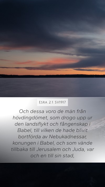 Esra 2:1 SV1917 Bible Verse Image