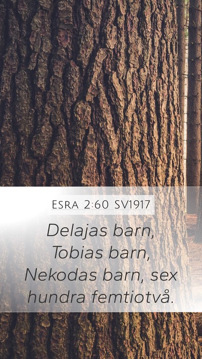 Esra 2:60 SV1917 Bible Verse Image