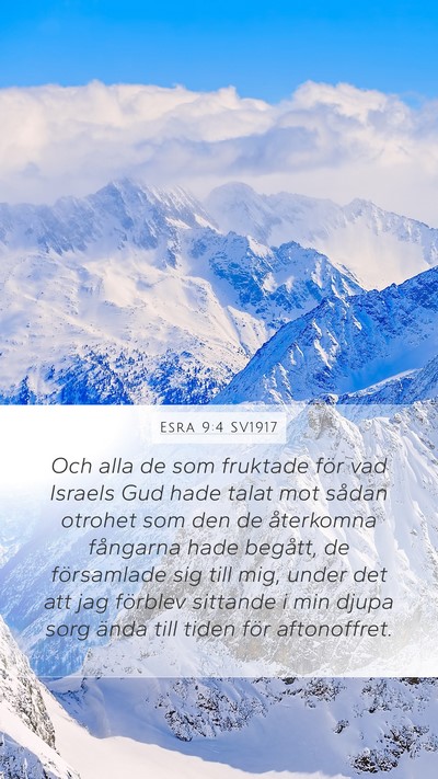 Esra 9:4 SV1917 Bible Verse Image