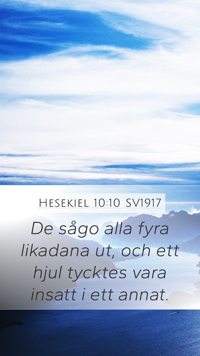 Hesekiel 10:10 SV1917 Bible Verse Image