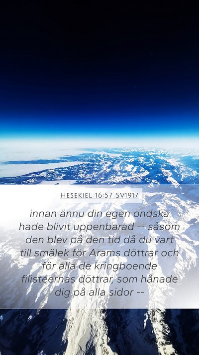 Hesekiel 16:57 SV1917 Bible Verse Image