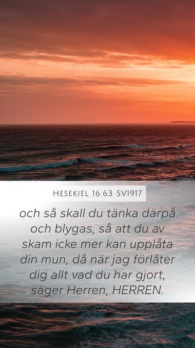 Hesekiel 16:63 SV1917 Bible Verse Image