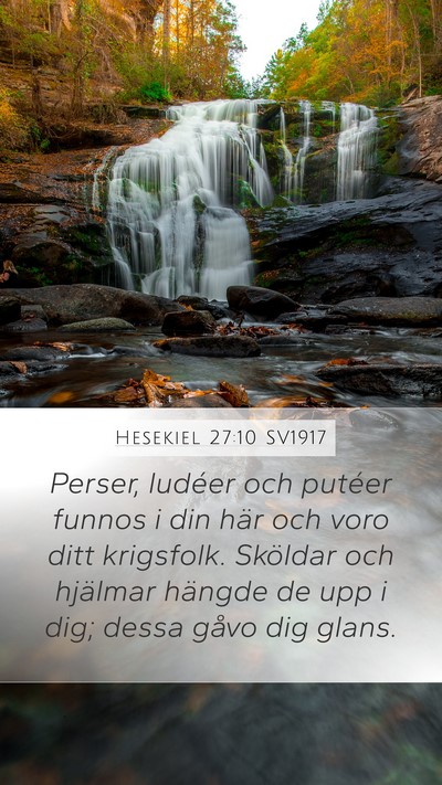 Hesekiel 27:10 SV1917 Bible Verse Image