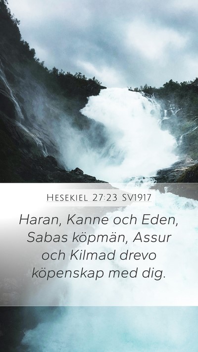 Hesekiel 27:23 SV1917 Bible Verse Image