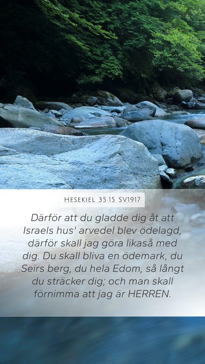 Hesekiel 35:15 SV1917 Bible Verse Image