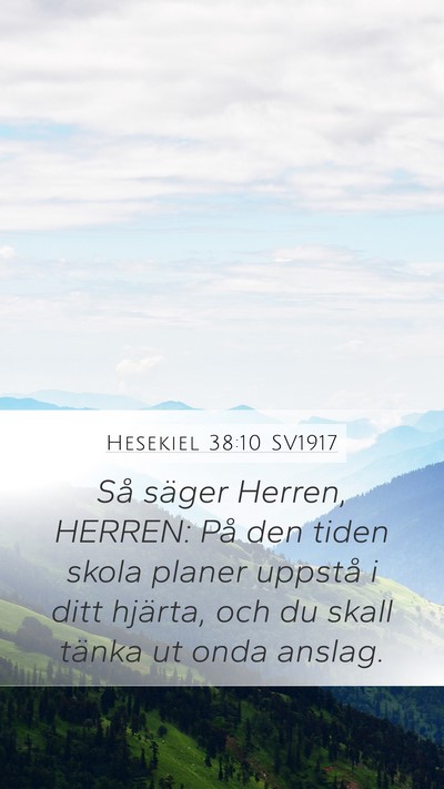 Hesekiel 38:10 SV1917 Bible Verse Image