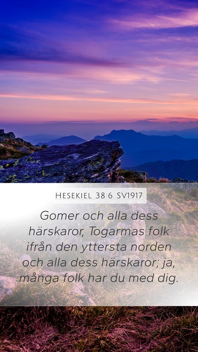 Hesekiel 38:6 SV1917 Bible Verse Image
