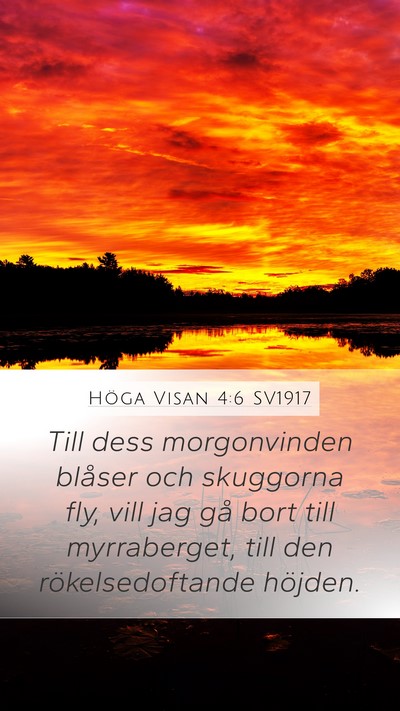Höga Visan 4:6 SV1917 Bible Verse Image