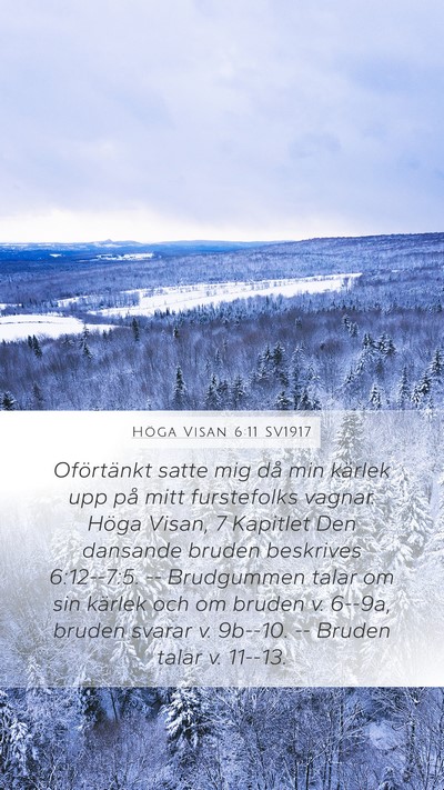 Höga Visan 6:11 SV1917 Bible Verse Image