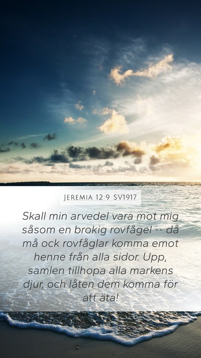 Jeremia 12:9 SV1917 Bible Verse Image