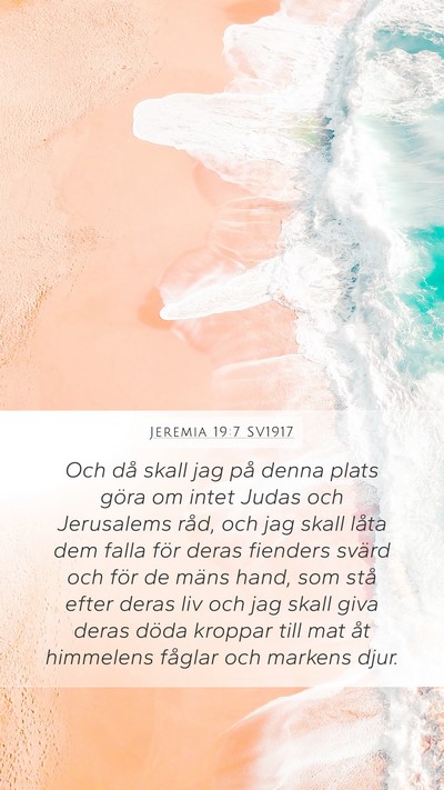 Jeremia 19:7 SV1917 Bible Verse Image