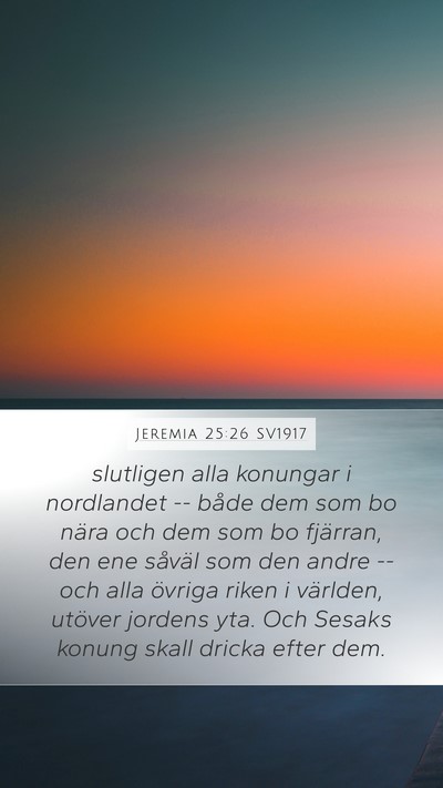 Jeremia 25:26 SV1917 Bible Verse Image