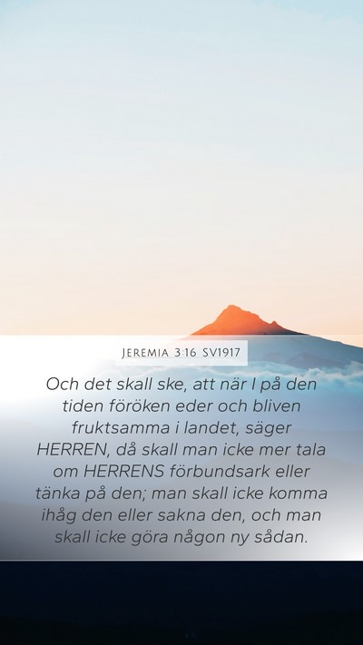 Jeremia 3:16 SV1917 Bible Verse Image