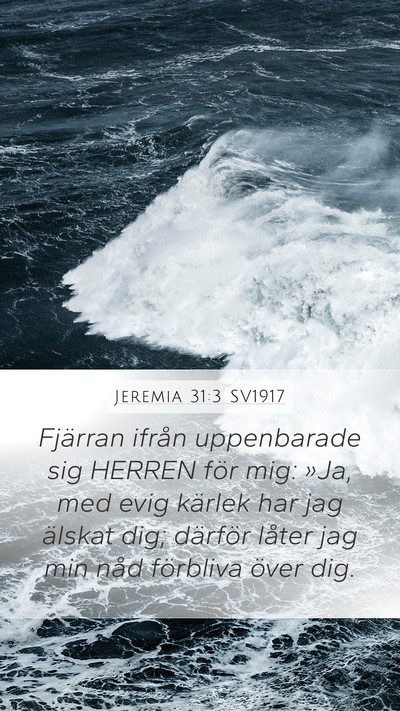 Jeremia 31:3 SV1917 Bible Verse Image