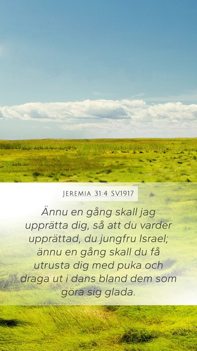 Jeremia 31:4 SV1917 Bible Verse Image